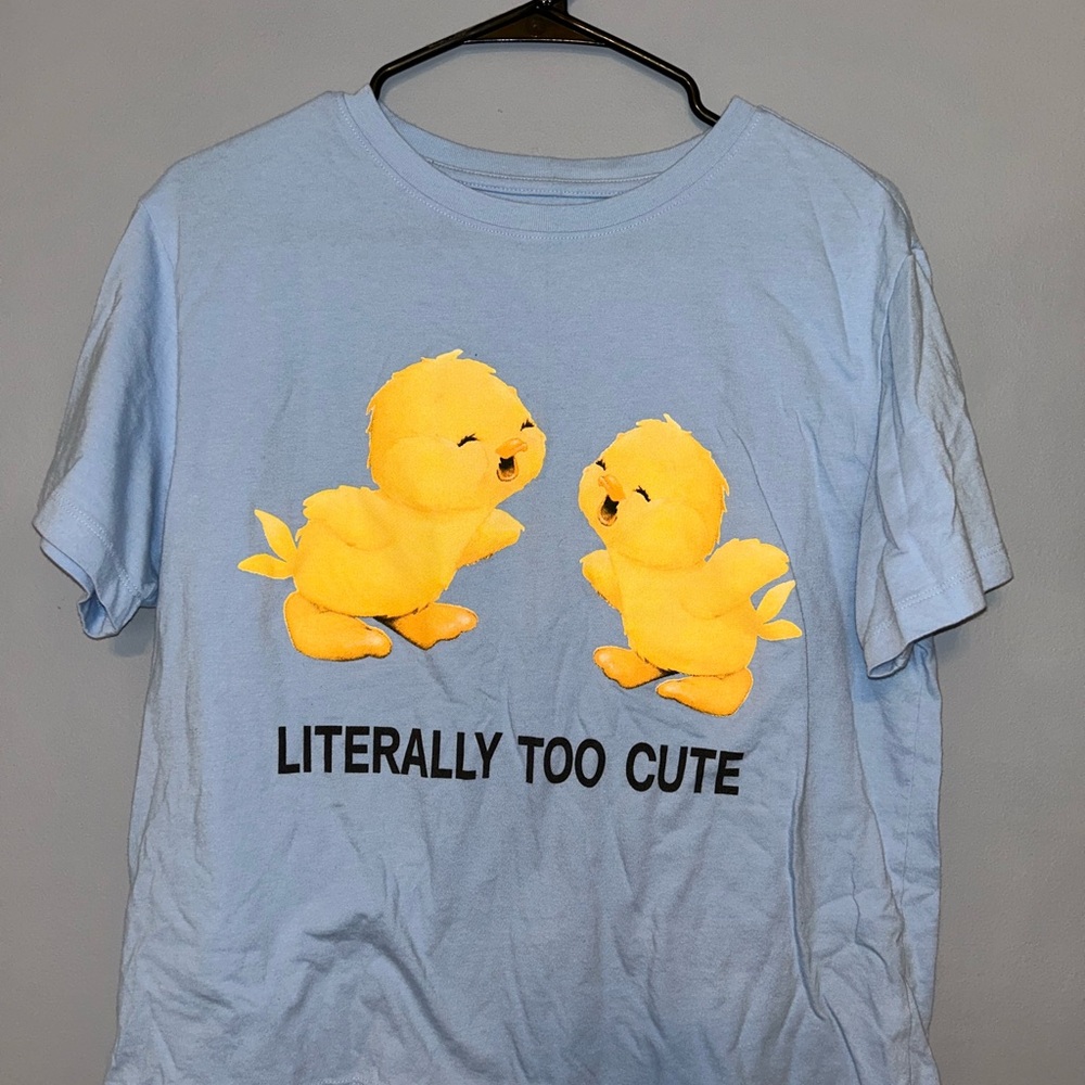 Free Kisses Light Blue T-Shirt